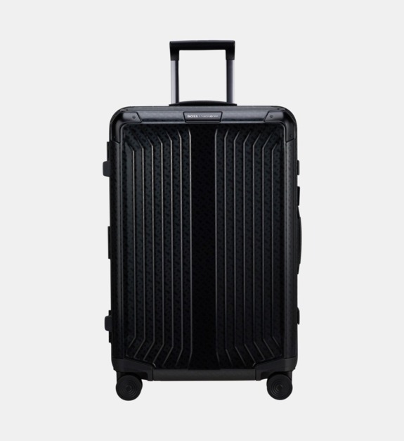samsonite - Valise rigide Lite Box 4R 69 cm Samsonite x BOSS - Noir