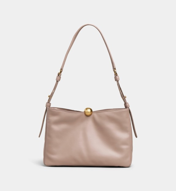 furla - Sac à main Sfera Soft M en cuir - Marron