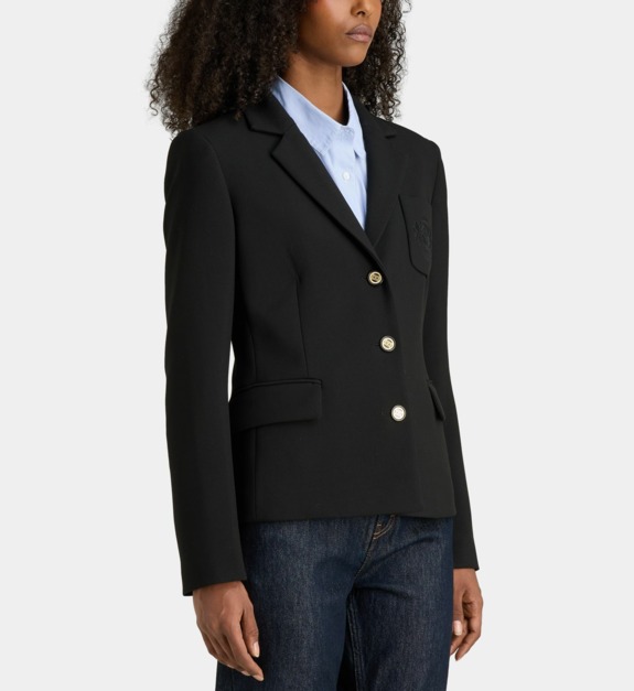Blazer cintré boutonné