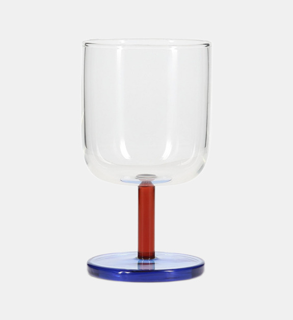 ona - BOBBIE - Lot de 2 verres à pied - Transparent