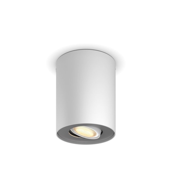 Spot connecté - PHILIPS HUE - Pillar 1 x 5.5W et télécommande - Blanc