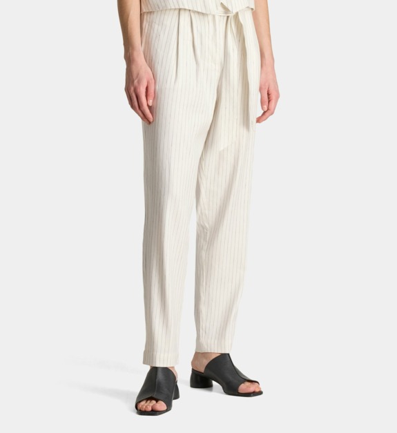 galeries lafayette - Pantalon carotte Cascade Ten - Beige