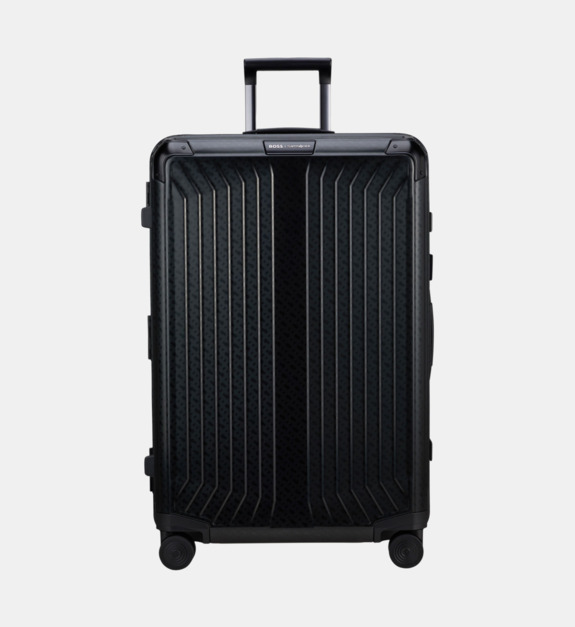 samsonite - Valise rigide Lite Box 4R 76 cm Samsonite x BOSS - Noir