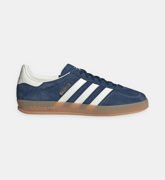 adidas originals - Baskets basses Gazelle Indoor en cuir - Bleu