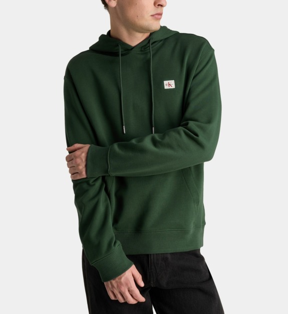 Sweat shirt Calvin Klein Jeans LS EU BADGE 350TERRY HOODIE EU - vue 4