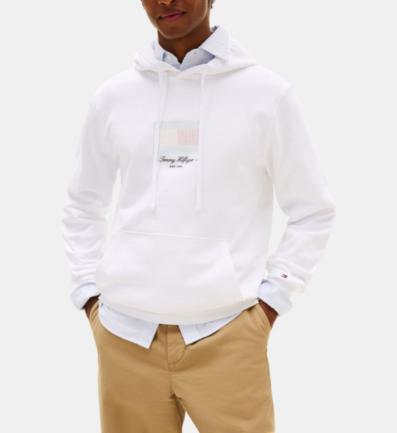 Hoodie droit Ithaca en coton