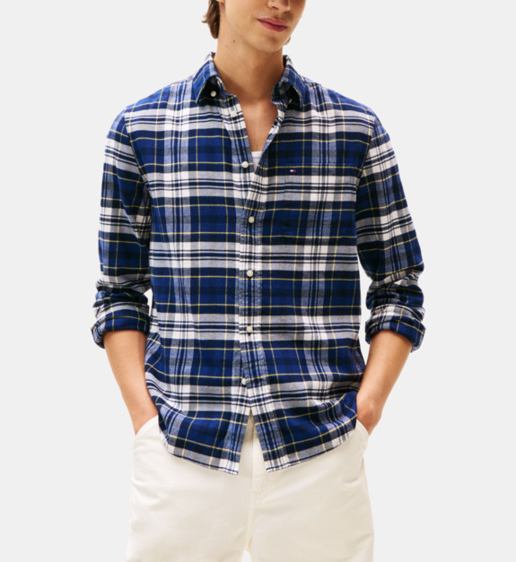 Chemise à carreaux tartan