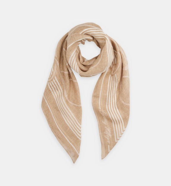 Echarpe en lin - vue 2