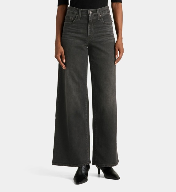 levi's - Jean 728 large coton denim - Noir