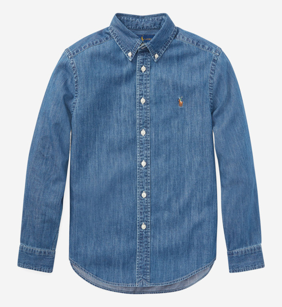 Chemise enfant Polo Ralph Lauren LS BD TOPS SHIRT