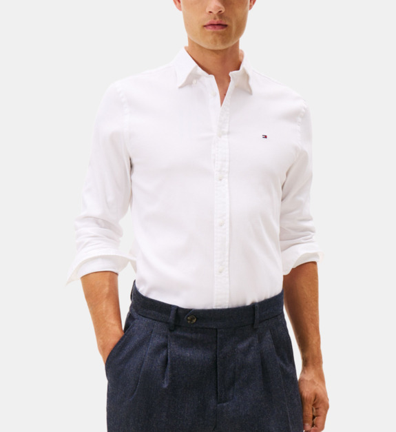 Chemise logo en coton - vue 4