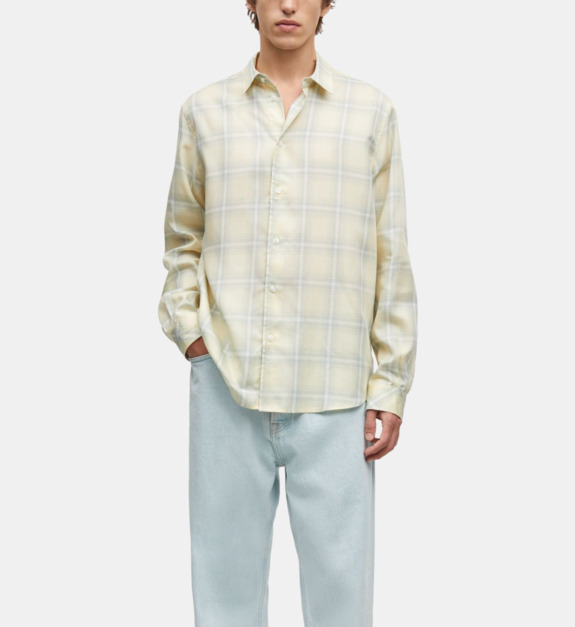 samsoe samsoe - Chemise Saryan à carreaux - Jaune