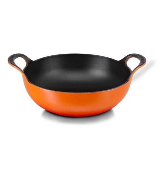 le creuset - Plat Balti Dish fonte orange volcanique Ø24 cm - Orange