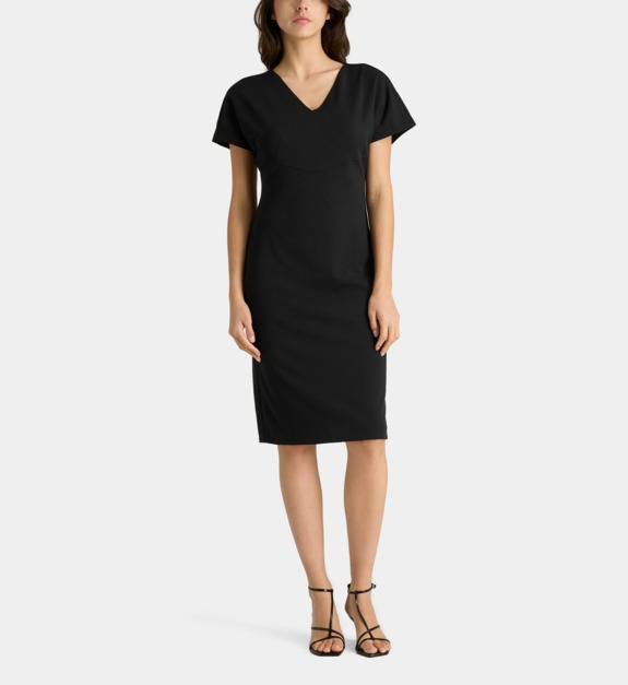 calvin klein jeans - Robe fourreau genoux - Noir