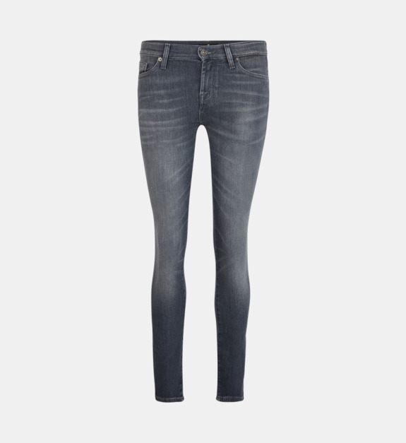 7 for all mankind - Jean skinny Illusion believe effet délavé - Gris