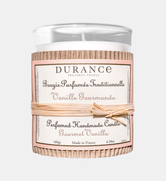 durance - BIBLIOTHEQUE DE PARFUMS - Vanille Gourmande - Bougie Parfumée - Coloris unique