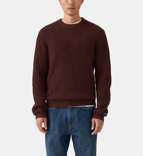 Pull Levis LEVIS PRESIDIO CREW AUTUMN LEAVES HEATHER EU - vue 2