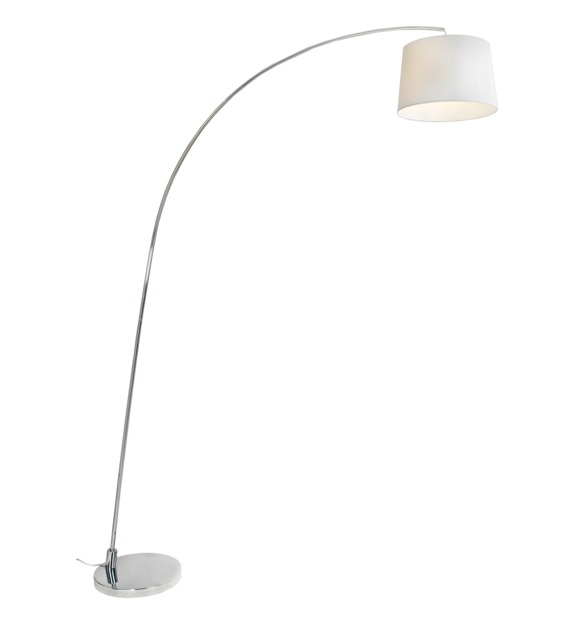 Lampadaire ARC chromé 40W