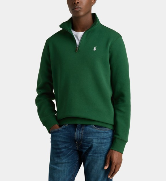 Sweat shirt Polo Ralph Lauren SWEATSHIRT DEMI ZIP EN MOLLETON EU - vue 7