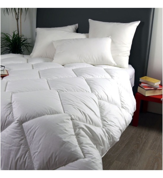 dodo - Paris Tempérée - Couette Anti-Acariens et Extra-Gonflante - Blanc