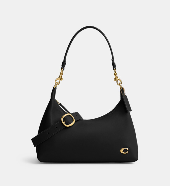 coach - Sac besace Juliet en cuir - Noir
