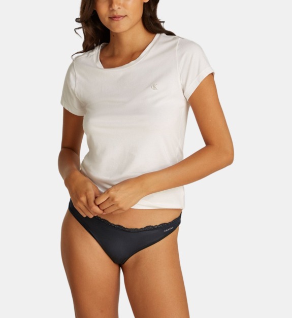 calvin klein - String Sensual Lace - Noir