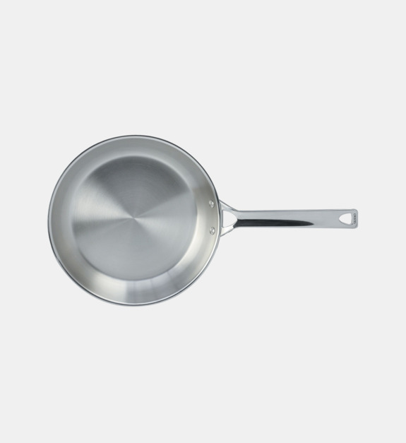 cristel - 1826 - Poêle - Ø28 cm - Inox - Gris