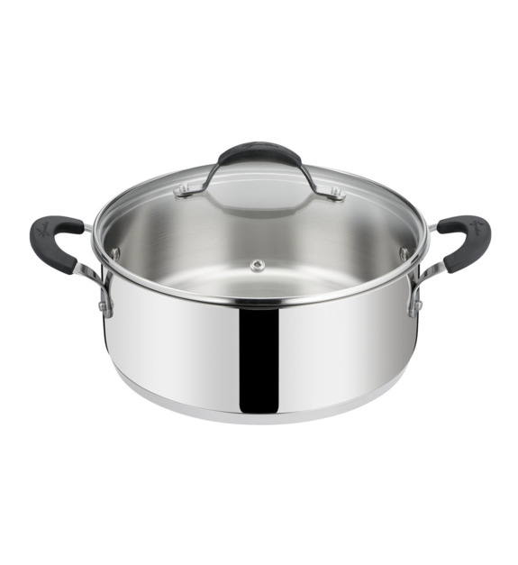 Sauteuse+avec+couvercle+Ø26+cm+Tempra®+en+inox