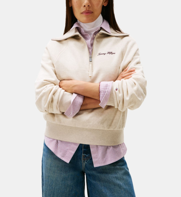 Sweat droit col camionneur