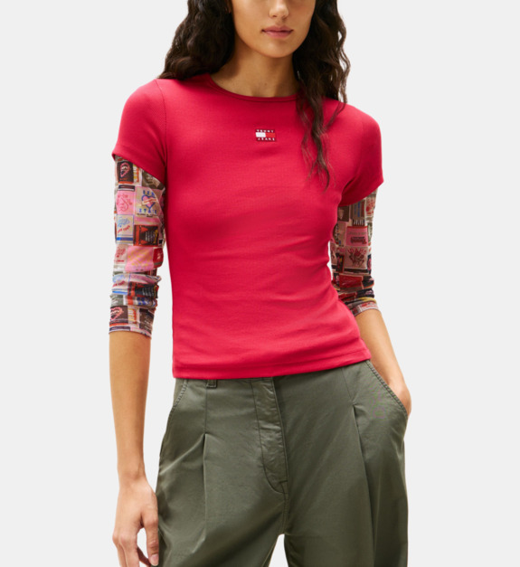 T shirt Tommy Hilfiger TJW BADGE RIB DW0DW17881 EU - vue 6