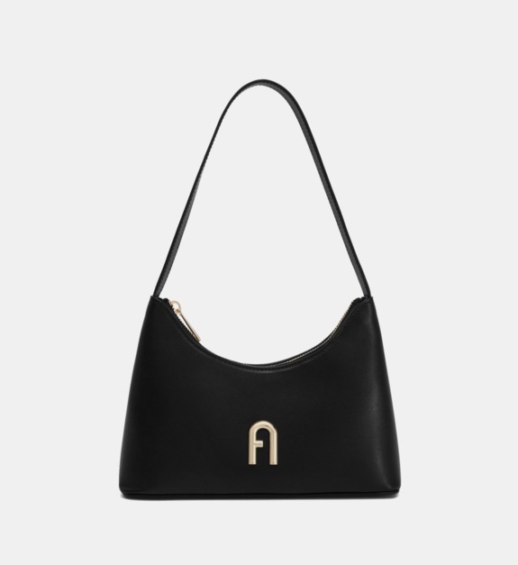 furla - Sac besace baguette Diamante - Noir