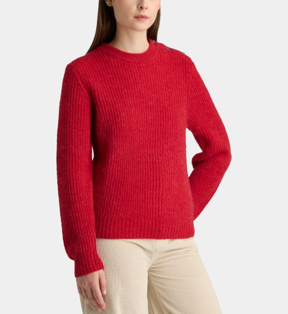 galeries lafayette - Pull Dawn R - Rouge