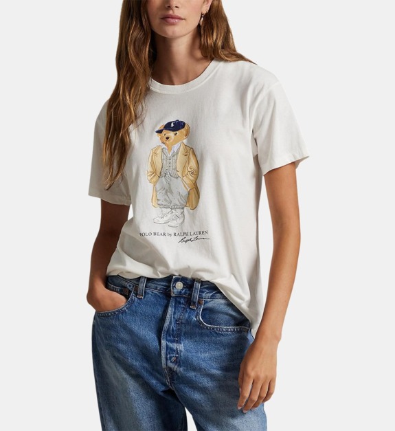 Vêtements Polo Ralph Lauren Knit T Shirt Bear pour - vue 4