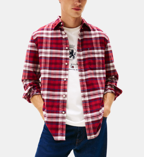 Chemise à carreaux tartan - vue 2