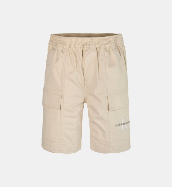 calvin klein - Short cargo coton stretch - Beige