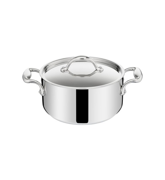 Faitout+Accademia+Lagofusion+inox+Ø26+cm+++couvercle