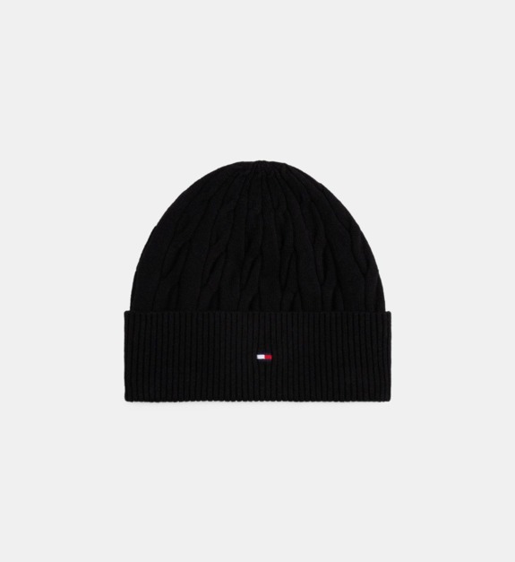 Bonnets Tommy Hilfiger Th Flag Cable Knit B AM0AM13588 pour Homme - vue 4