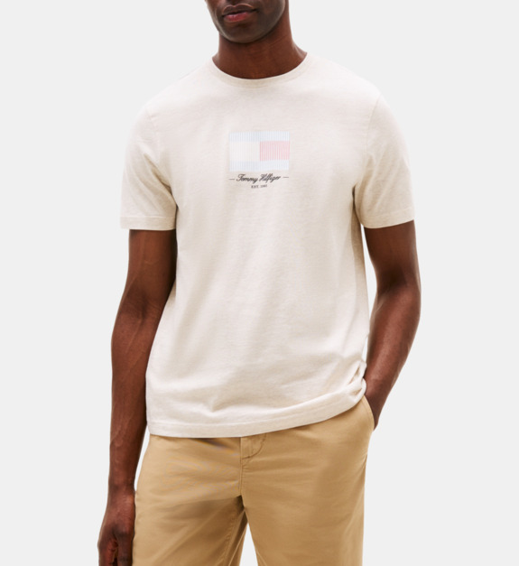 T shirt logo en coton - vue 4