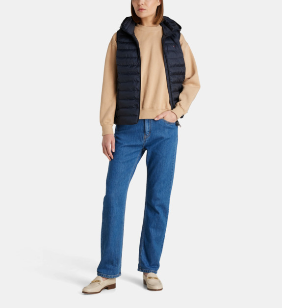 Doudounes Tommy Hilfiger LW PADDED GLOBAL STRIPE VEST EU - vue 2