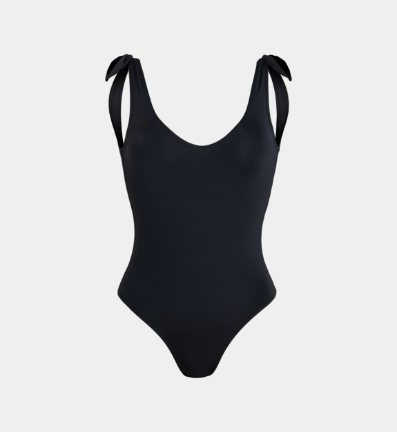 banana moon - BRIGHTSUN - Maillot de bain Cahuita Sun à nouettes - Noir