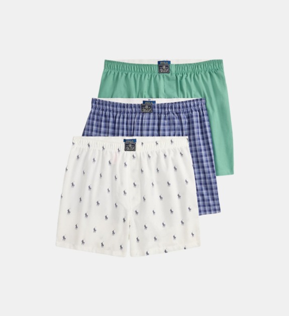 Lot de 3 caleçons signature