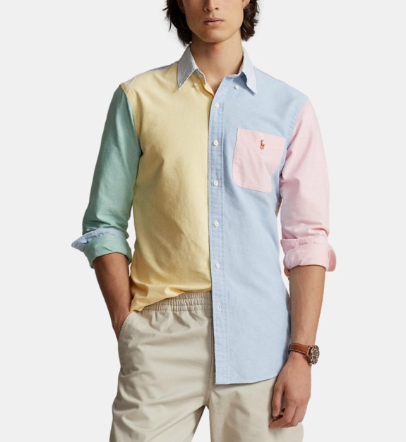 Chemise Polo Ralph Lauren CHEMISE COUPE DROITE EN OXFORD EU - vue 2