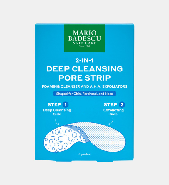 mario badescu - K BEAUTY - Lot de 6 bandes de nettoyage en profondeur des pores 2 en 1 -