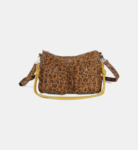 craie - Sac besace Systeme à motif - Beige