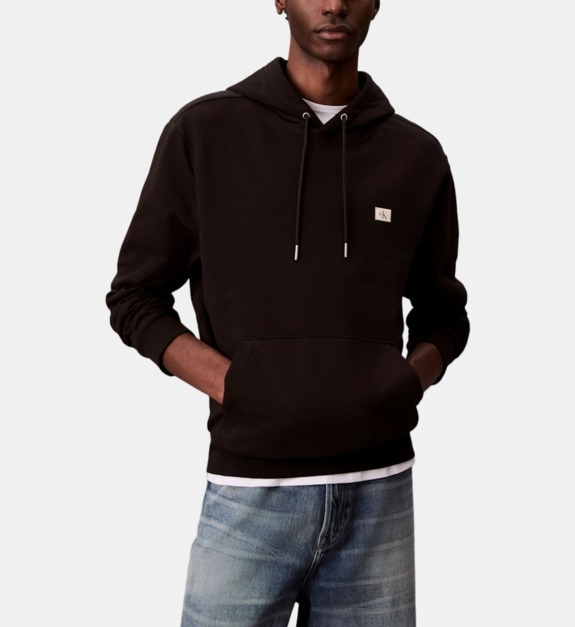 Sweat shirt Calvin Klein Jeans LS EU BADGE 350TERRY HOODIE EU - vue 2