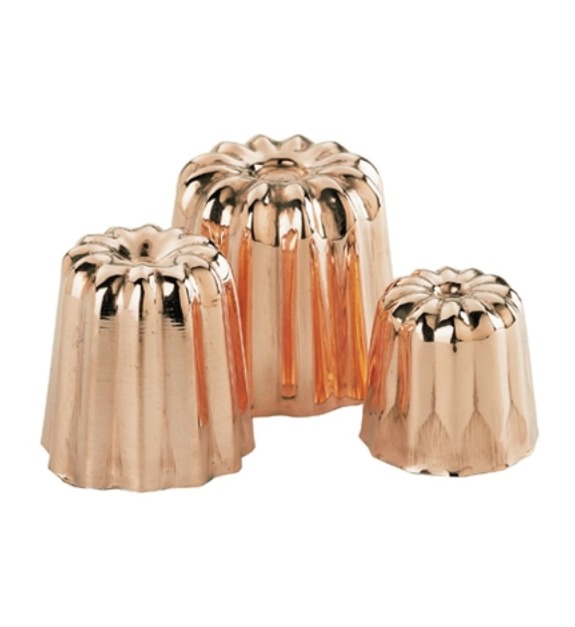 Moule à canelés cuivre Ø49 x 45 mm