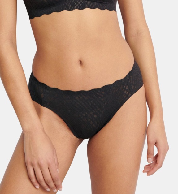 sloggi - Culotte Zero Feel Bliss Hi leg - Noir