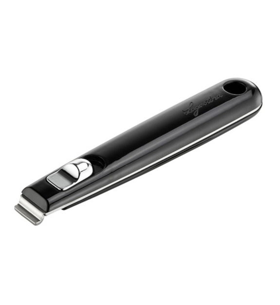 SALVASPAZIO+++-+Poignee+amovible+SALVASPAZIO+inox+et+bakelite+noir+17,5+cm