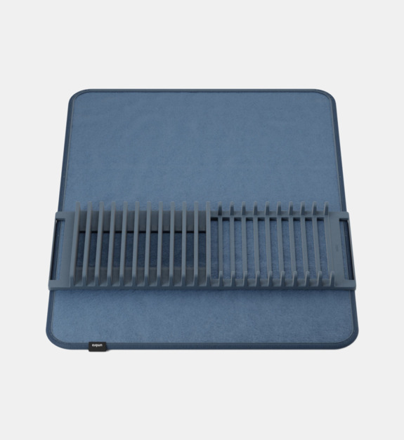 leifheit - Udry - Égouttoir et tapis à vaisselle - Udry - Bleu