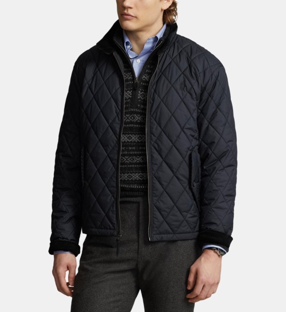 Blouson Polo Ralph Lauren VESTE MATELASSEE ZIPPEE EU - vue 3